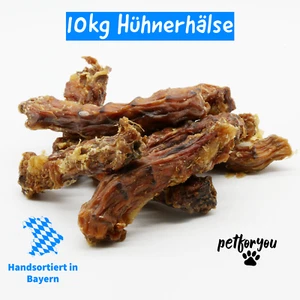Hühnerhälse Hundefutter Kauartikel 10kg Kausnack wie Hühnerfüße / Hühnerbrust - Bild 1 von 7