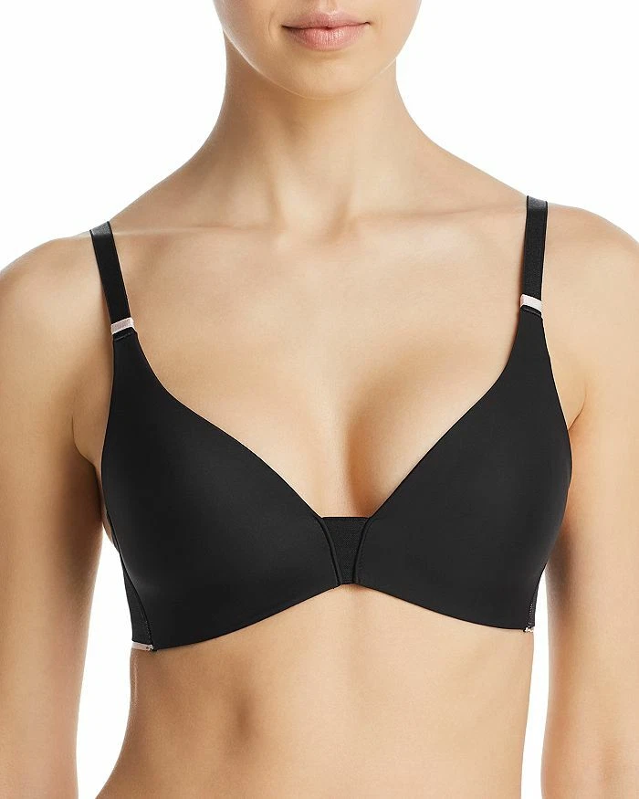 Chantelle 278732 Absolute Invisible Smooth Contour Wireless Bra Black XL