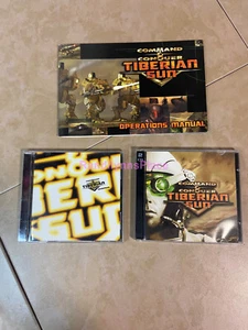 Command & Conquer Tiberian Sun 1999 PC Video Game ++ PLUS THE SoundTrack Disk++ - Picture 1 of 10