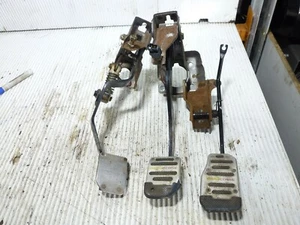 JDM MITSUBISHI EVO 4 5 6 ACCELERATOR + CLUTCH PEDAL + BRAKE PEDALS CP9A CN9A - Picture 1 of 5