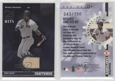 2002 Donruss Best of Fan Club Master Craftsmen Game-Used Bat /150 Manny Ramirez