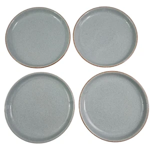 Denby Langley Heritage Terrace Salad Luncheon Stoneware Dinner Plates - Set of 4 - Picture 1 of 23