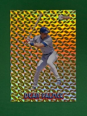 Colección Pacific Crown 1994 béisbol Dean Palmer #7 prismas de oro/8000 Foto 1 de 2