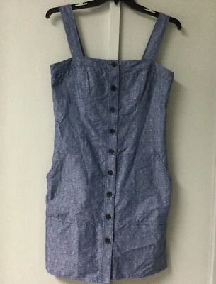 Vestido Jersey Derek Lam for Design Nation Azul Talla 12 Cambray Sin Mangas Foto 1 de 4