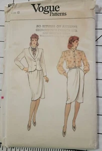 Vogue 8523 Sz 8. Older pattern, never used - Picture 1 of 2