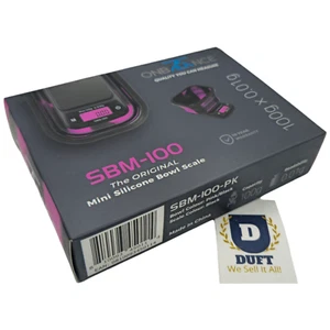 On Balance SBM 100g x 0.01 Mini Silicone Bowl Lid Digital Scale Pocket Jewellery - Picture 1 of 10