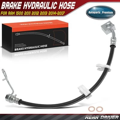 Rear Driver Left Brake Hydraulic Hose for Ram 1500 2011 2012 2013 2014 2015-2017 - Image 1 of 4