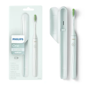 Cepillo de dientes a batería Philips One by Sonicare, azul menta, HY1100/03 * NUEVO * - Imagen 1 de 16