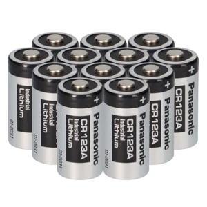 12x Panasonic 3V CR123A DL123A Batterien CR17345 Ultra Lithium Foto Bulk - Bild 1 von 6