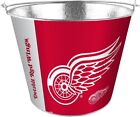 Boelter Brands NHL Detroit Red Wings Bucket 5 Quart Hype Design, Team Colors, On