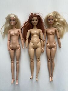 Barbie MTM Made To Move Articulated TLC/ Bait Doll Lot