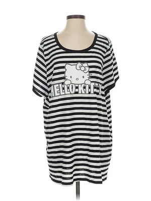 Hello Kitty Women Black Short Sleeve T-Shirt 3 - Image 1 of 4