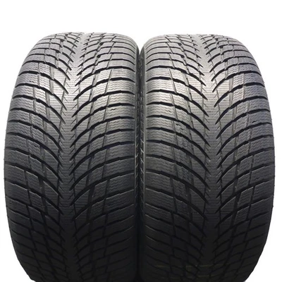 245 45 18 2x NOKIAN 245/45 R18 100V Snowproof P Winterreifen 8,2mm 2023 Wie Neu - Bild 1 von 4