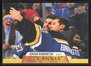 2020-21 Upper Deck - Ud Canvas Jordan Binnington #C192 - Picture 1 of 2