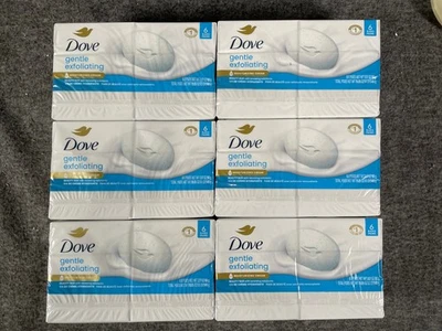 Paquete de 36 jabones en barra de belleza exfoliantes suaves Dove 4,75 oz / 135 g cada uno - nuevo sellado Foto 1 de 4