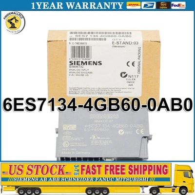 Nuevo MÓDULO ELECTRÓNICO SIMATIC DP Siemens 6ES7134-4GB60-0AB0 6ES7 134-4GB60-0AB0 Foto 1 de 4