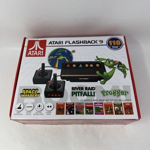 Complete Atari Flashback 9 AR3050 HDMI Game Console with Joystick Controllers - Picture 1 of 7