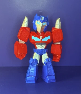Transformer Rescue Bot Academy Mega Mighty 10 Inch Optimus Prime Action Figure ￼ - Image 1 of 4