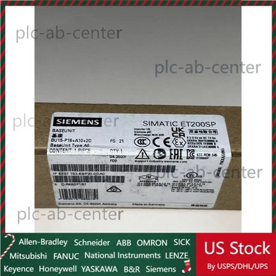 New Siemens SIMATIC ET 200SP 6ES7193-6BP20-0DA0 6ES7 193-6BP20-0DA0 - Image 1 of 4