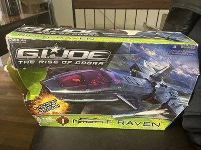 Hasbro G.I. Joe 3.75" The Rise of Cobra Night Raven ONLY *MISSING Air-Viper V1* - Image 1 of 4