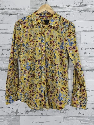 Talbots Long Sleeves Button Front Classic Floral Shirt Womens Small - Image 1 of 4