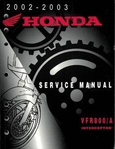 Honda Service Manual - VFR800/A Interceptor - 2002-2003 - 61MCW01 - Picture 1 of 4