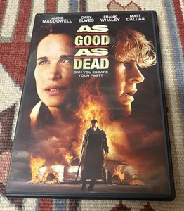 DVD As Good As Dead Cary Elwes Andie MacDowell Compra 2Obtén 1 Gratis - Imagen 1 de 2