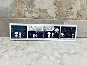 Charles Schulz Peanuts Charlie Brown Linus Falling Star Tile..#5 - Picture 1 of 3