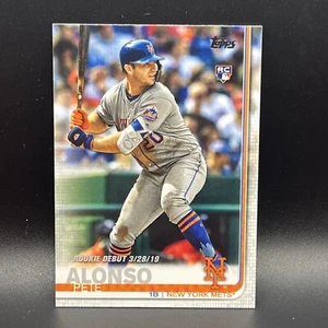 Pete Alonso 2019 Topps Update Series debut de novato #US198 RC New York Mets - Imagen 1 de 2