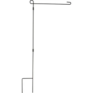 ¡NUEVO!~BANDERA DE JARDÍN POSTE DE METAL~16"x36"~Portabandera de estaca de patio~para bandera de 12" x 18" - Imagen 1 de 2