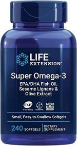 Super Omega 3 LIFE EXTENSION 240 softgel, la maxima calidad al mejor precio - Imagen 1 de 8