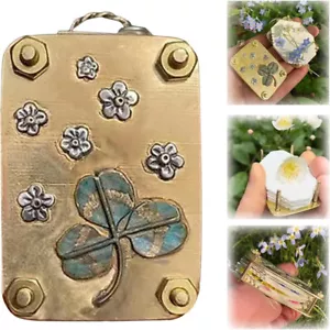 Micro Flower Press DIY Pressed Plant Preservation Kit Arts and Lover Crafts Gift - Picture 1 of 28