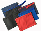 2 Pieces Large Zippered Carry Pouch Bag Documents Bags W Handle Utilities bag