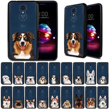 For Lg K10/ K10+ Plus K30 2018 5.3" Animal Design Black Bumper Clear Case Cover