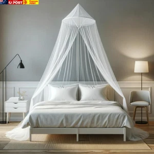 Large Mosquito Net for Bed, Queen Sized Bed Canopy for Girls 12.5M Coverage Mosq - Picture 1 of 6