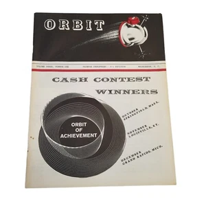 1963 Orbit S-1 Man in Orbit Fairfax Industries Sales Contest Magazine Ephemera - Picture 1 of 10