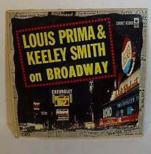 Louis Prima & Keeley Smith on Broadway 12" Vinyl Record Album LP Coronet CX 110