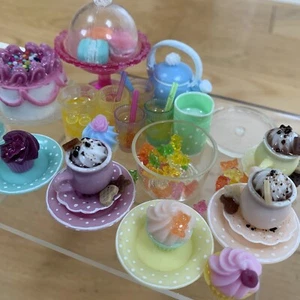 1/6 Scale Fashion Barbie Doll House Accessories Mini Birthday Tea Party Bundle - Picture 1 of 11
