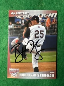 Hudson Valley Renegades Brett Nagy 2006 con tarjeta automática - Imagen 1 de 7