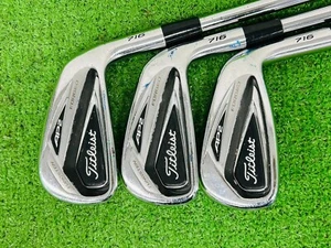 Titleist AP2 716 Forged Iron set 5.6.8.9+PW RH Dynamic Gold S200 Steel EL189 - Picture 1 of 7