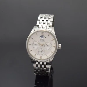 ORIS Artelier Reloj de Pulsera con Fase Lunar, Día y Fecha en Acero con Correa de Acero - Imagen 1 de 5