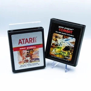 RealSports Baseball & Combat Atari 2600 | Cartridges Only | Tested & Working - Picture 1 of 3