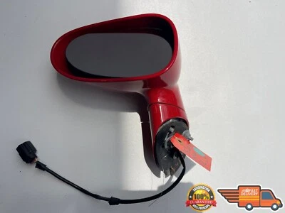 2006-2010 PONTIAC SOLSTICE LEFT DRIVER SIDE DOOR POWER MIRROR RED OEM - Image 1 of 4