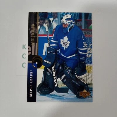 1995 Upper Deck Eric Fichaud #338 Toronto Maple Leafs - Image 1 of 2