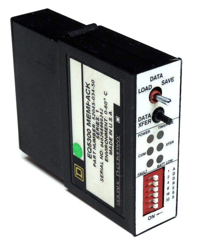 SQUARE D EQ5300 MEMPACK 52045-034-50 MEMORY MODULE SERIES 1, 5204503450 - Image 1 of 3