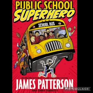 James Patterson's "Public School Hero" Hardback Book ©️ 2016 Middle School Story - Picture 1 of 1