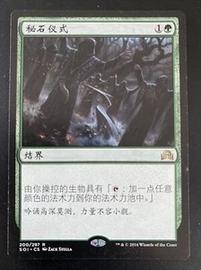 Cryptolith Rite 200/297 Shadows over Innistrad MTG Rare NM Simplified Chinese - Picture 1 of 2
