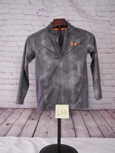 Gently Used Under Armor Gray and Orange Long Sleeve Jacket, Sized Seven - Picture 1 of 4