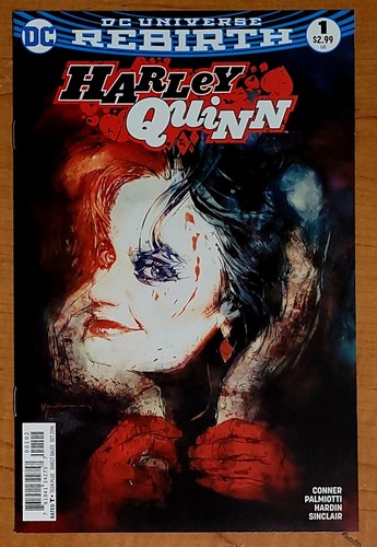 Harley Quinn Rebirth 1 Bill Sienkiewicz Var Cover HIGH GRADE! | eBay