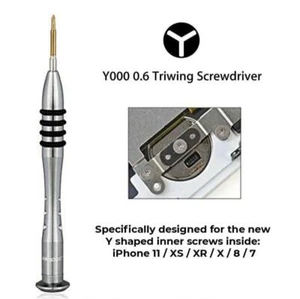 iPhone 14 13 12 11 XS XR X 8 - 0,6 Triwing Y-förmiger Schraubendreher Werkzeug Y000 | FPC - Bild 1 von 4